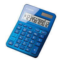 Desktop Calculator Canon LS-123K-MBL 12 Digit Metallic Blue