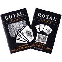 High Quality Paper Playing Cards Plastic Coated