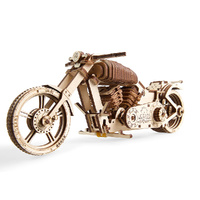 Ugears 3D Wooden Model Bike VM-02, Acton 70051