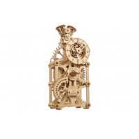 Ugears 3D Wooden Model Engine Clock, 70217