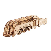 Ugears 3D Wooden Model Mini Locomotive, Acton 70228