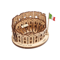 Ugears 3D Wooden Model Rome Colosseum, Acton 70248