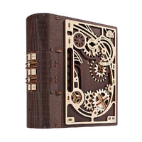 Ugears 3D Wooden Model Book of Secrets, Acton 70265
