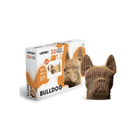 Cartonic 3D Cardboard Puzzle Bulldog, CARTMBDG