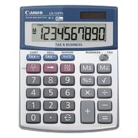 Tax Calculator Canon LS-100TS 10 Digit 