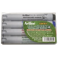 Artline Eco-Green Whiteboard Marker 78% Recycled - Pack of 4