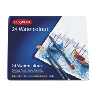 Derwent Watercolour Tin of 24 - Watercolour Pencils R32883