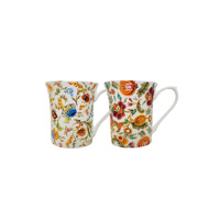 Queens By Churchill Hidden World Mug 200mL India: Odisha & Bihar (Set of 6), HIDW02001/6