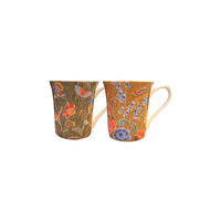 Queens By Churchill Hidden World Mug 200mL Lasem & Kudas (Set of 6), HIDW02101/6