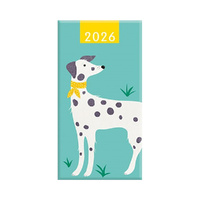 2026 Diary Fashion Slim Week to View Dalmation, Design Group YCORDIA4A004