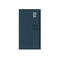 2026 Diary Premium Slim Week to View with Pen Blue, Design Group YCORDIA4A031