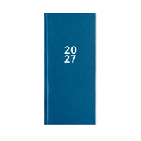 2027 Diary Design Group Fashion Glitter Slim Week to View Teal, YCORDIA5A003