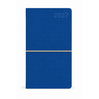 2027 Diary Design Group Fashion Moleskine Slim Week to View Blue, YCORDIA5A002