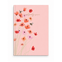 2027 Diary Design Group Fashion Pink Floral Design 2 A5 Week to View, YCORDIA5A008