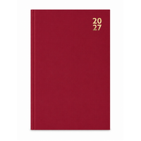 2027 Diary Design Group Hardcover A6 Day to Page Red, YCORDIA5A016