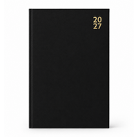2027 Diary Design Group Hardcover A4 Day to Page Black, YCORDIA5A020
