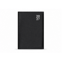 2027 Diary Design Group Premium A6 Week to View Black, YCORDIA5A025