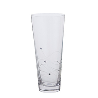 Dartington Crystal Glitz 30cm Conical Medium Vase
