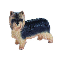 John Beswick Dogs Figurine 10cm Yorkshire Terrier, Collectible Ceramic Figure JBD95
