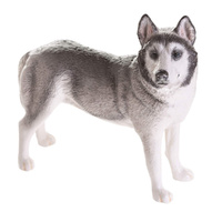 John Beswick Dogs Figurine 13cm Husky, Collectible Ceramic Figure JBD97