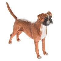 John Beswick Dogs Figurine 14cm Fawn Boxer, Collectible Ceramic Figure JBD105