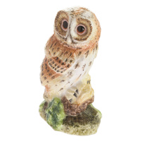 John Beswick Birds Figurine 9cm Tawny Owl, Collectible Ceramic Figure JBB37