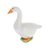 John Beswick Farm Animals Figurine 13cm Goose, Collectible Ceramic Figure JBF98