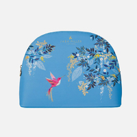 Sara Miller London Cosmetic Bag Hummingbird Large Light Blue NIM-FG8548