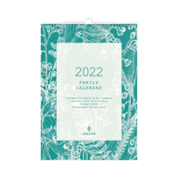 2022 Calendar Collins Tara Family Wall A3 TAFC135