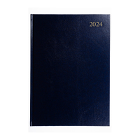 2024 Diary Collins Essential A4 Day to Page Blue w/ Appointment ESSA41A.60