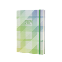 2024 Diary Collins Amara A5 Week to View Green AM153.52