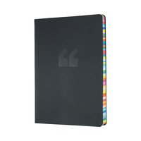Notebook Collins Edge A5 Ruled Black by Collins Debden ED15R.99