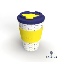 Collins Office Cup Geometric White by Collins Debden UCGMR.389