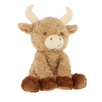 Keel Toys Keeleco Baby Plush 25cm Highland Cow Soft Baby Plush Toy, 47C0257243