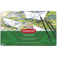 Derwent Academy Tin of 36 - Watercolour Pencils 2300226