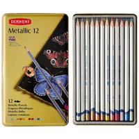 Derwent-Metallic 12 Colouring Pencils
