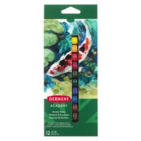 Derwent Academy Acrylic Paint Tubes Set of 12