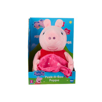 Peppa Pig Animated Plush 22cm Peek-a-Boo Peppa, PP8501