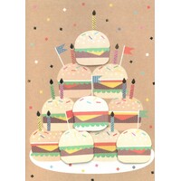 Greeting Card Burgers - Happy Birthday by Papyrus