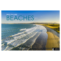 2022 Calendar New Zealand Beaches Horizontal Wall by John Sands