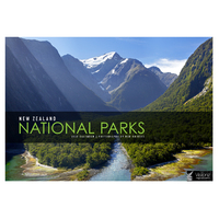 2022 Calendar New Zealand National Parks A4 Wall by John Sands