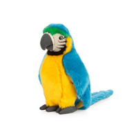 Living Nature Plush 42cm Blue Macaw, KC-AN470B