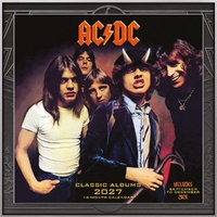 2027 Calendar AC/DC Official Square Wall, Pyramid I68823