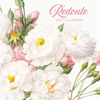 2027 16-Month Calendar Redoute Square Wall, Red Robin RR271112