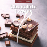 2027 16-Month Calendar Chocolate Lovers Square Wall, Red Robin RR271135