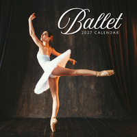 2027 16-Month Calendar Ballet Square Wall, Red Robin RR271163