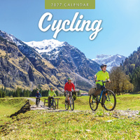 2027 16-Month Calendar Cycling Square Wall, Red Robin RR271164
