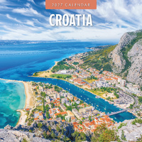 2027 16-Month Calendar Croatia Square Wall, Red Robin RR271327