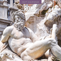 2027 16-Month Calendar Rome Square Wall, Red Robin RR271342