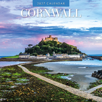 2027 16-Month Calendar Cornwall Square Wall, Red Robin RR271350